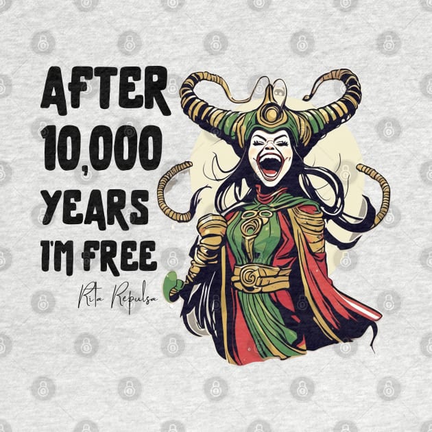 Repulsa, after 10,000 years I'm Free by Teessential